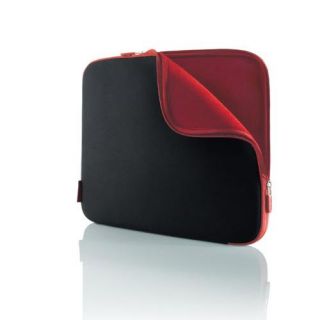 Belkin 10,2 Netbook Neopren Schutzhülle Tasche Sleeve schwarz rot