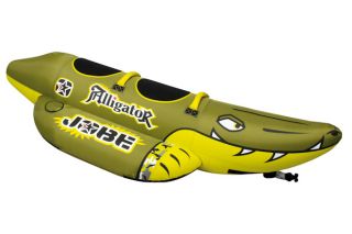 JOBE Alligator 2 Person Tube Towable Banane Banana Ride