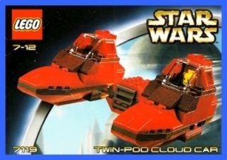LEGO BAUANLEITUNG 7119 Star Wars Twin Pod Cloud Car 133