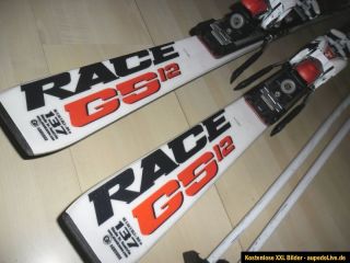 ATOMIC RACE 12 GS Carving Rennski 137 cm + NEOX Bindung + Stöcke