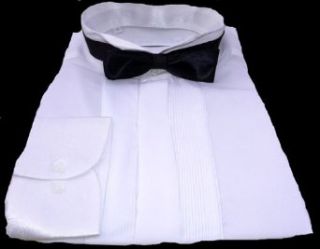 Smokinghemd in Weiß mit Schwarzer Fliege Hemd mit Smoking Kragen