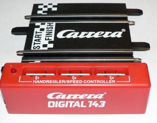 Carrera Digital 143 Blackbox Redbox 42001 Anschlussschiene NEU Black