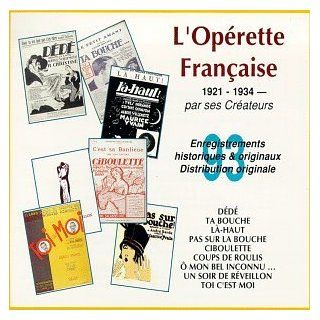 Operette Francaise 1921 34 Musik