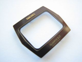 Immaculate condition Vintage Seiko LCD Digital watch dial frame Nr 151