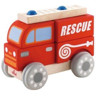 82405   Sevi   Lernpuzzle Feuerwehrauto Spielzeug