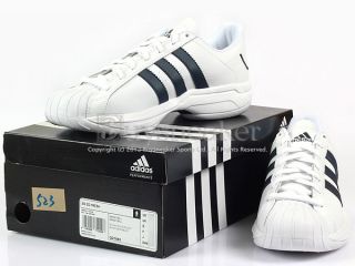Adidas SS Superstar 2G Fresh White/Dark Indigo Sports Basketball Shoes
