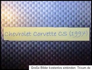 Chevrolet / Corvette Modell CS / seltenes Sammlermodell / von 1997 / 1