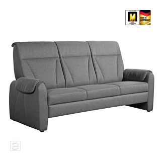 NEU* 3 Sitzer Sofa Couch Flachgewebe in grau 3er Sofa Polstercouch