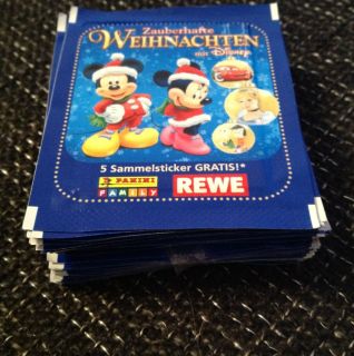 Rewe Sticker Panini Zauberhafte Disney Weihnachten neu ovp 155 Sticker