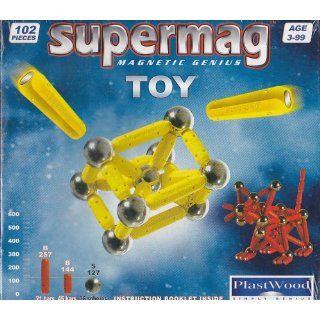 SUPERMAG Baukasten Toy 102 Teile Art# 0022 Spielzeug