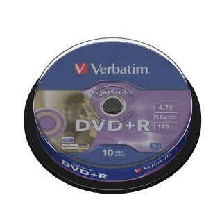 Verbatim DVD+R Advanced AZO+ DVD Rohlinge 16x 4,7 GB 