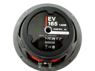 COPPIA WOOFER HERTZ EV 165 EV165 ENERGY 140W 16,5cm on PopScreen