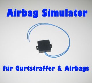 Airbag Gurtstraffer Simulator Mercedes ML W163 W164