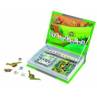 Magnetbox 20 Dinosaurier Magnete, 104 Buchstaben Spielzeug