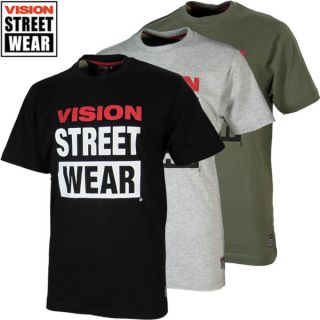 Vision Street Wear Logo Tee S M L XL Skateboarding Streetwear