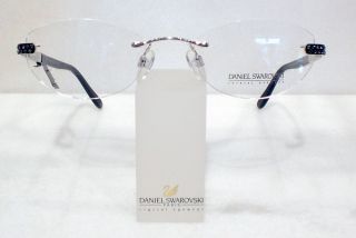 Original Daniel Swarovski Brillenfassung S166 /00 Farbe V 6050 silber