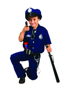 POLICEMAN Kostüm Polizist Jungen Gr. 164