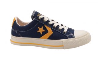 Converse Star Player Ox Lo Canvas Trainer Navy Blue