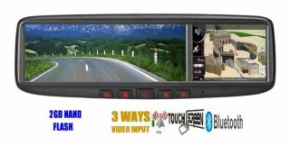 Auto Rückspiegel Bluetooth 3,5 GPS Navi  Video Clip