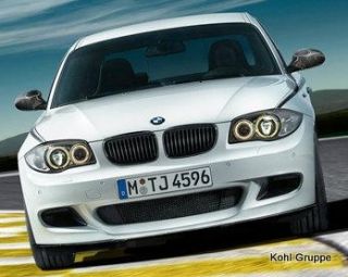 BMW 1er Satz Ziergitter Nieren E82 E88 schwarz Performance