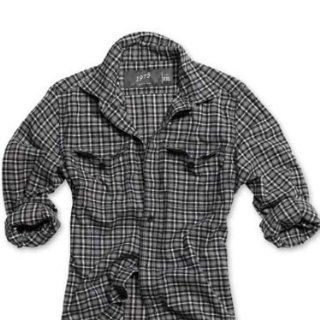 Surplus Raw Vintage Hemd Wood Cutter Shirt   schwarz  