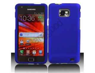 Blue Hard Case Cover Skin for Samsung Galaxy S 2 i9100