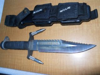 BUCKMASTER 184 Buck Survival knife and sheath
