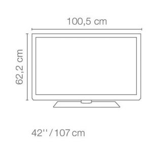 Toshiba 42 SL 738 G 106.7 cm (42 Zoll) Slim LED Backlight Fernseher