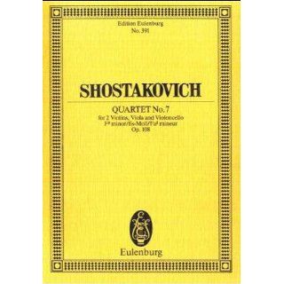 Streichquartett Nr. 7 fis Moll op.108, Partitur Dmitrij