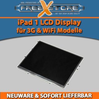 iPad 1 Display LCD Bildschirm Anzeige 3G WiFi Metall Rahmen Neu