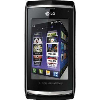LG GC900 Viewty smart (8MP Kamera, Touchpad) silber schwarz Smartphone