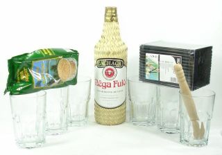 VIP Caipirinha Cocktail Set mit Nega Fulo 10 teilig Bar
