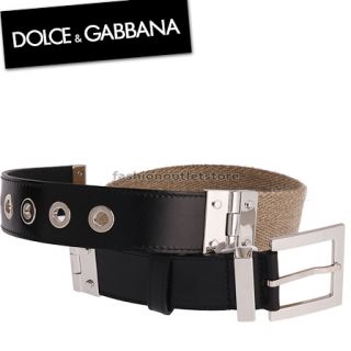 Dolce&Gabbana 197 Leder Gürtel belt cinture NEU Damen