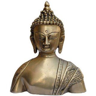 Statue Garten Lord Buddha Religiöses Geschenk Messing Statue 19,05 x