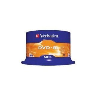 Verbatim DVD R Rohling 16x/43548 Inh.50 DVD auf Spindel von Verbatim