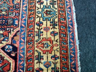 Persischer Orient Teppich Bachtiar 196 x 135 Alt Rug S. Antik Tappeto