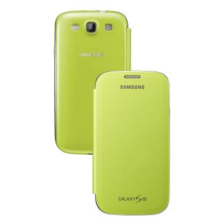Genuine Samsung Galaxy S3 Notebook Style Flip Case Mint EFC 1G6FMECSTD