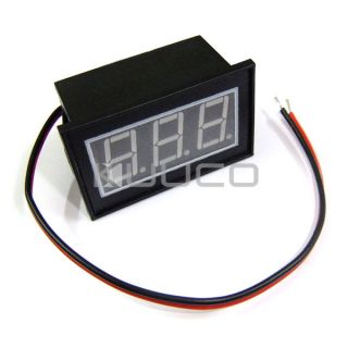 56 Digital Voltmeter 4.5 30V Blue LED Battery Voltage Panel Meter
