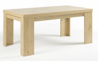 BIG ZAPPA Ausziehbarer Esstisch Tisch 180 bis 280 cm Wildeiche Dekor f