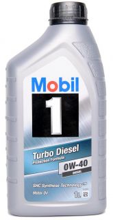 Mobil 1 Turbo Diesel 0W 40 Motoröl   6x1 Liter