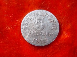 50 PFENNIG KRIEGSNOTGELD 1918 HERZOGTUM BRAUNSCHWEIG 517