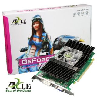 Axle nVidia GeForce 8500 GT Grafikkarte (PCI e, 512MB GDDR2 Speicher