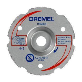 Dremel Mehrzweck Gerad Karbid Trennscheibe DSM600 77 mm
