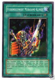 Yu Gi Oh Fusionsschwert Murasame Klinge DB2 DE188