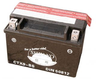 Batterie CTX9 BS Honda NX 650 Dominator NX650 NEU