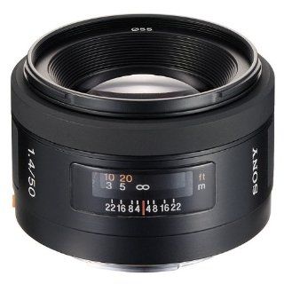 Sony SAL 50F14 1,4 / 50mm Sony Objektiv (55 mm Filtergewinde) von