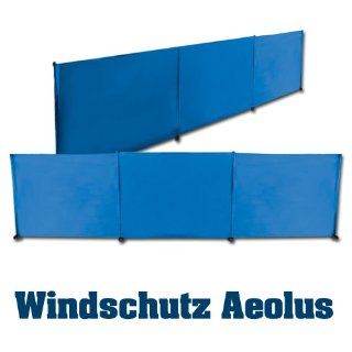 Outdoorer Windschutz Strand Aeolus inkl. 14 Sandheringe, blau, UV 50