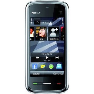 Nokia 5230 Navi Smartphone 3,2 Zoll black chrome 