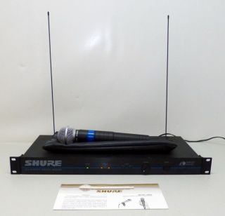 Wireless Receiver mit SHURE SM58 Funkmikrofon als Set 199 500 MHz 847