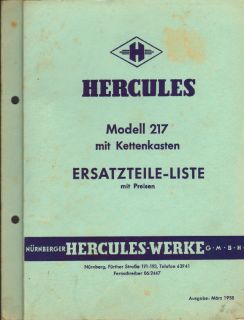 HERCULES Modell 217 217 Buch (ER)